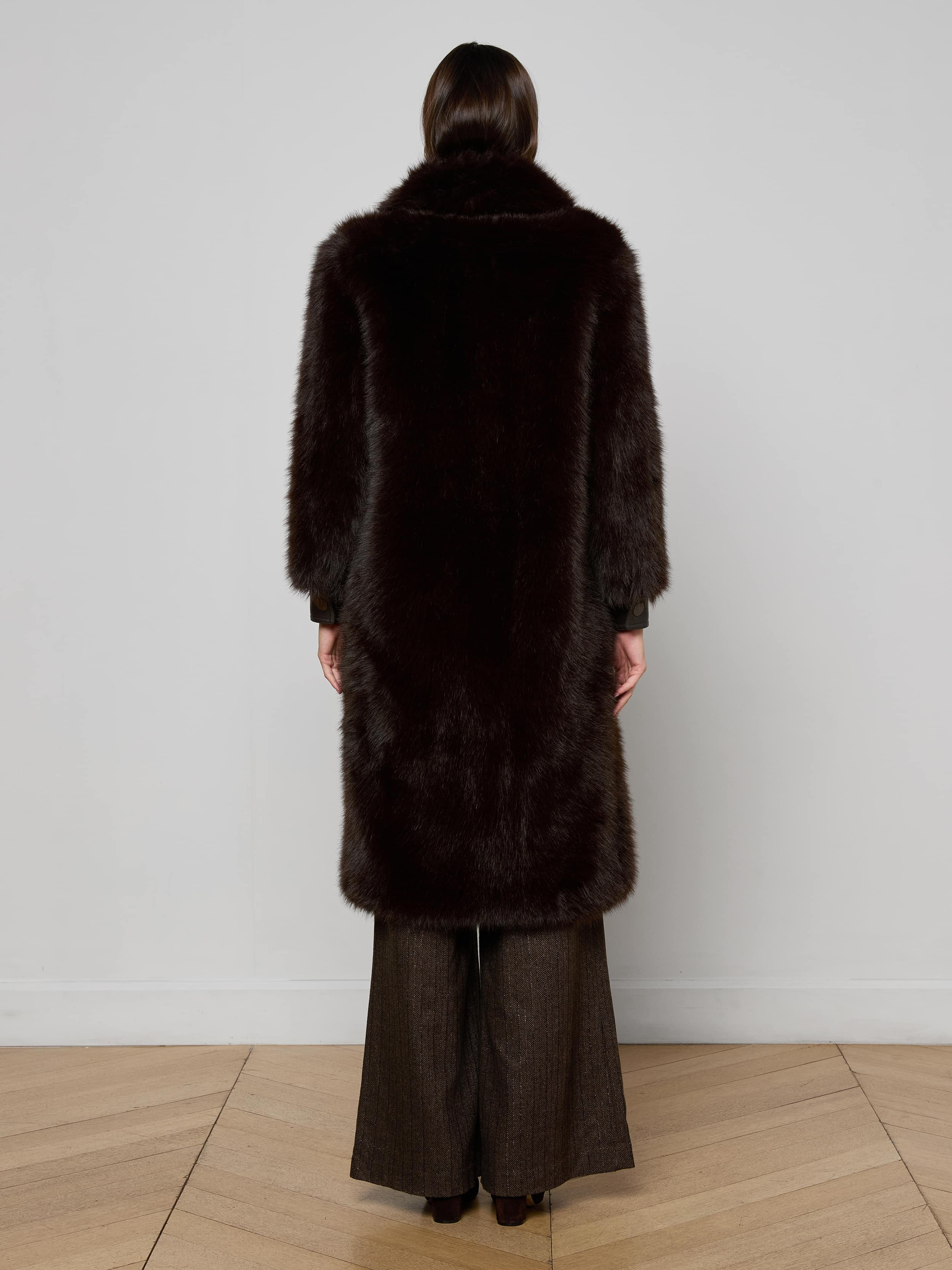 Irisa Faux Fur Coat - 4
