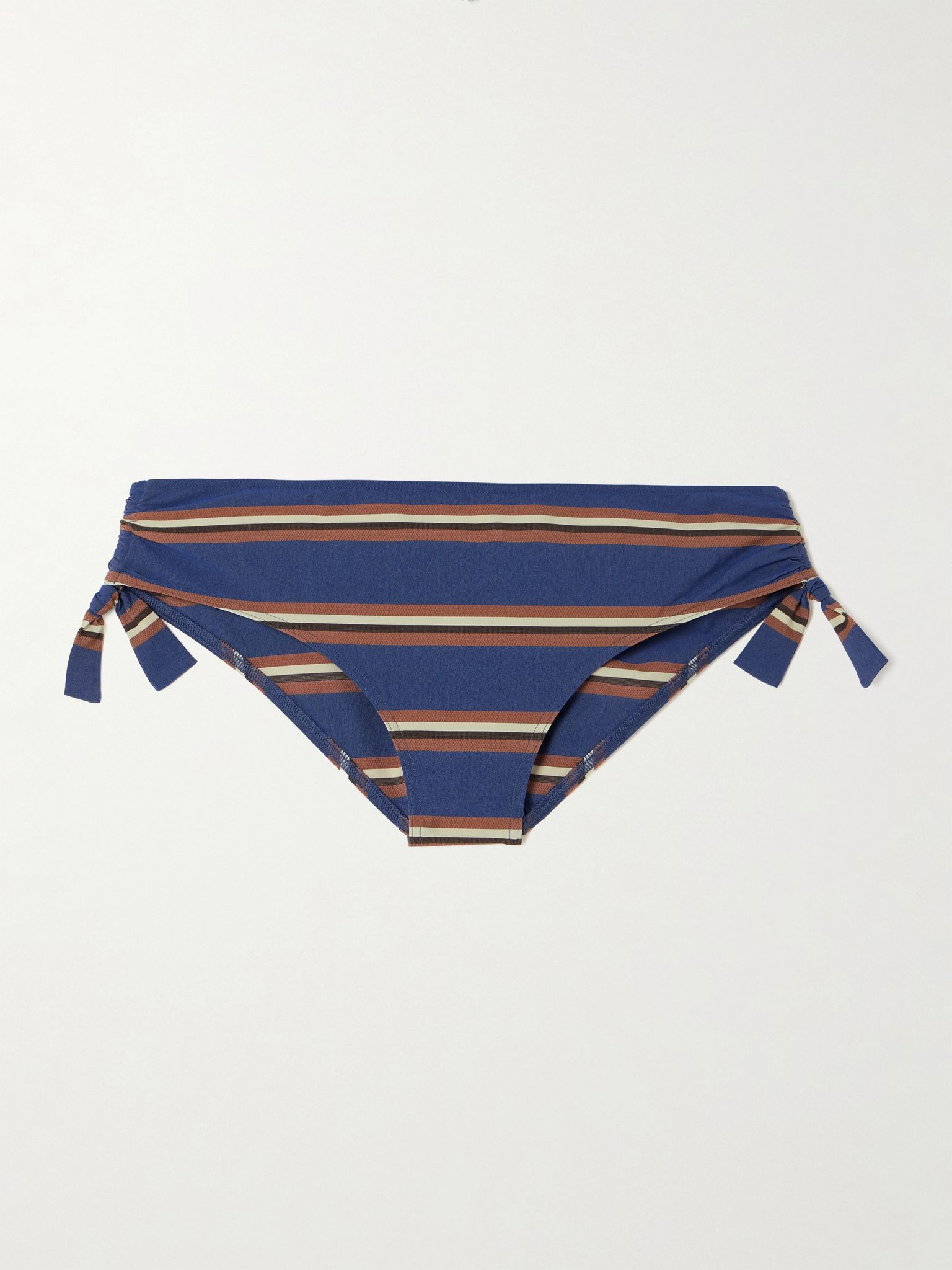 Croisière striped bikini briefs Blue - 1