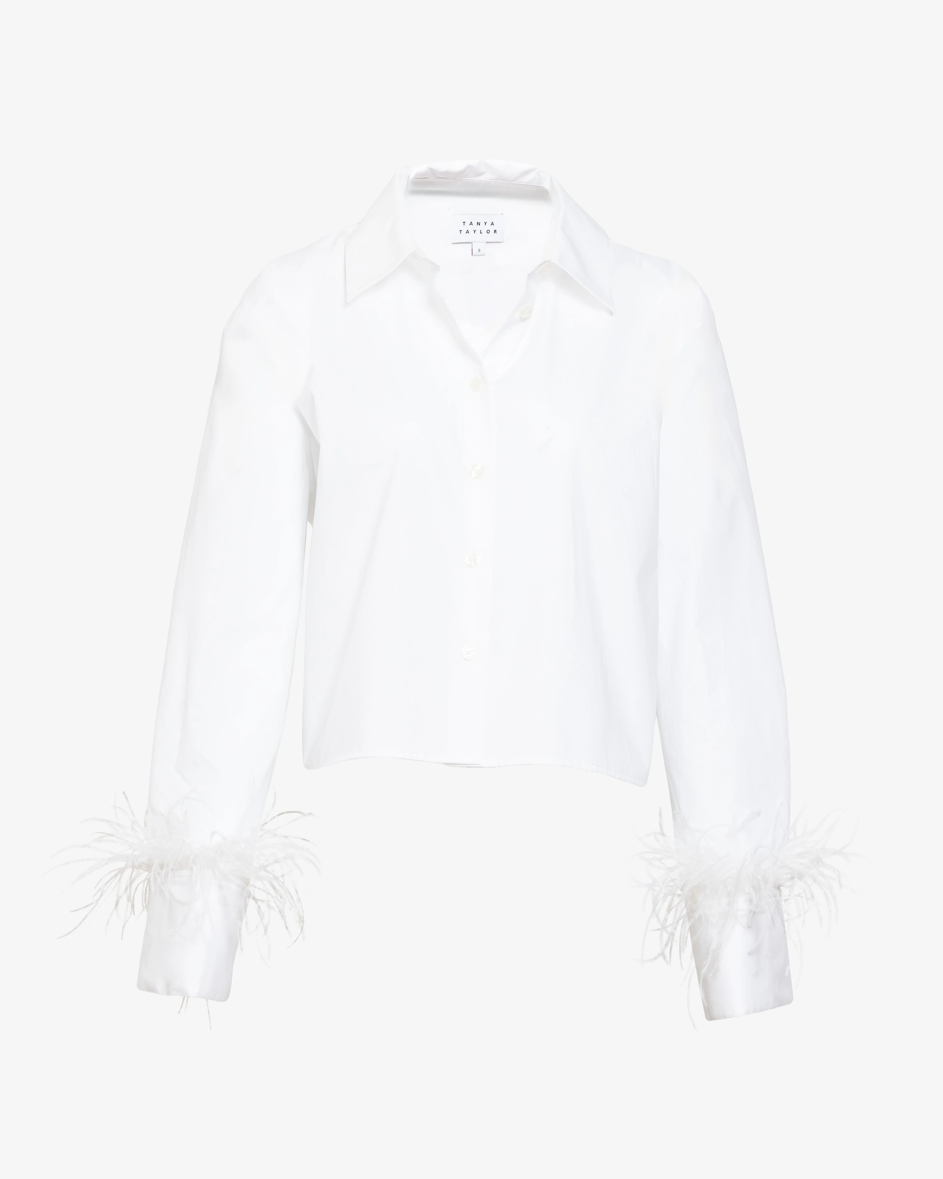 LARGAUX FEATHER TOP - 1
