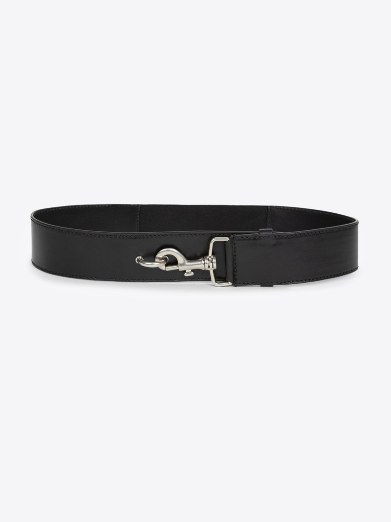 ELASTICATED LEATHER BELT 1