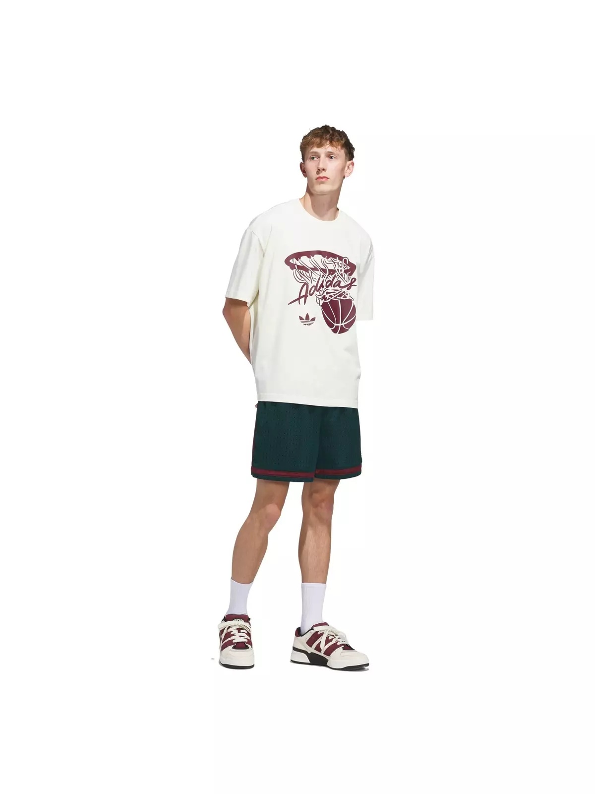 Originals Men's Basketball Shorts -Teal - 5