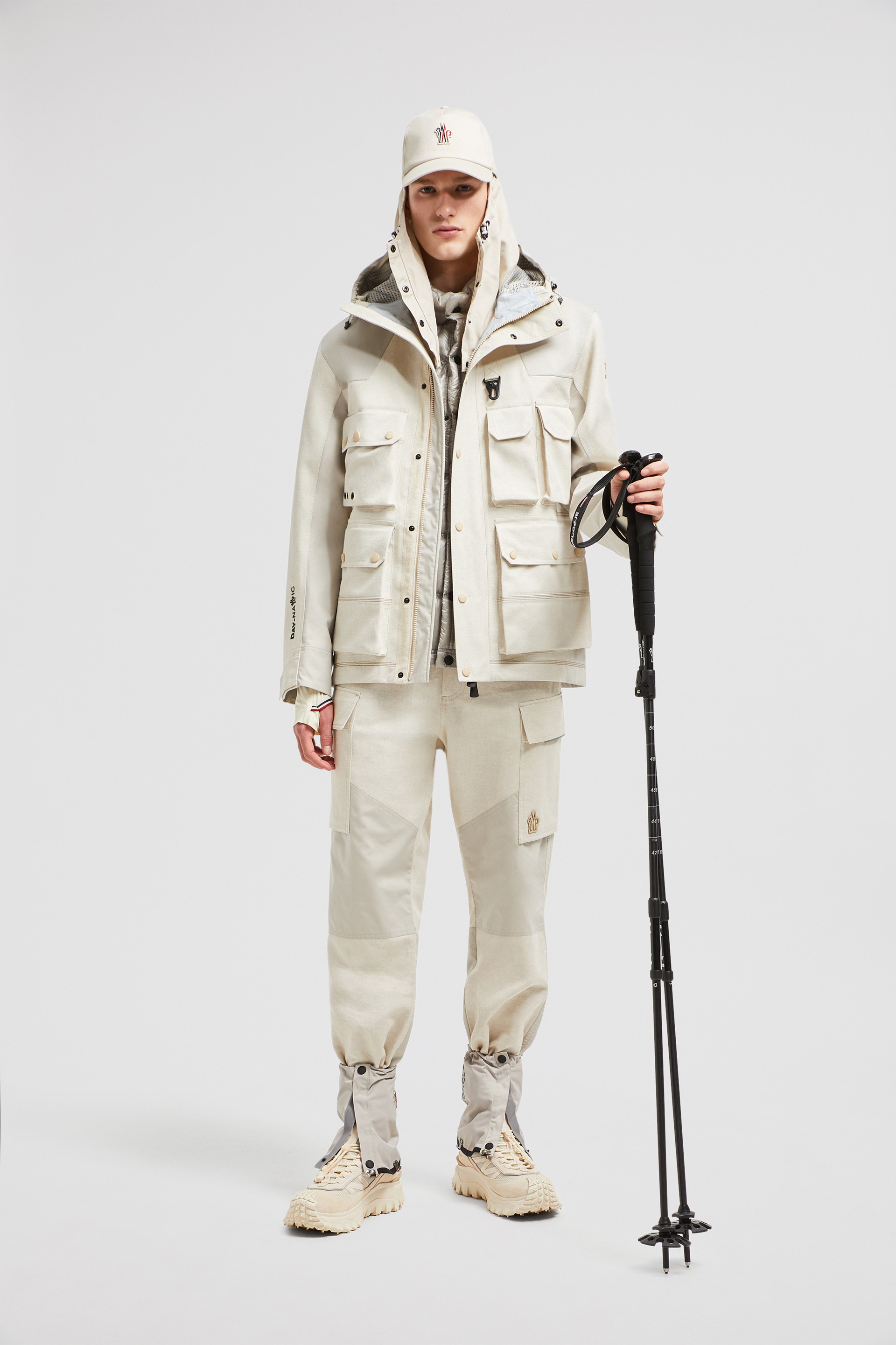 Spur Hooded Linen & Cotton Field Jacket - 2