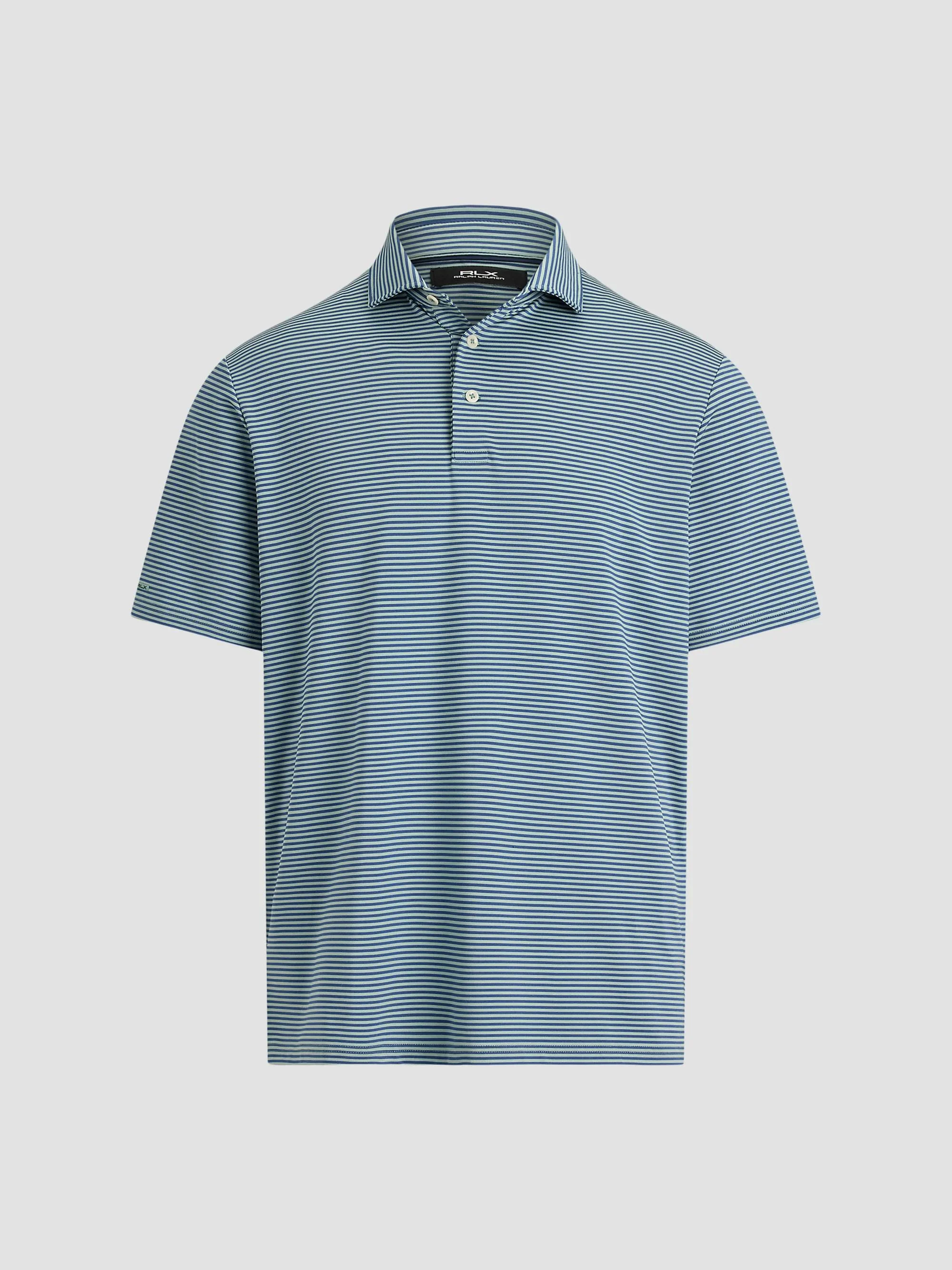 Men's Classic-Fit Performance Polo Shirt - Lima Bean Royal - 1