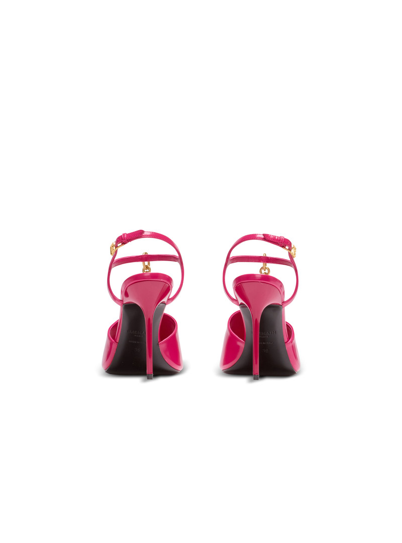 Sync sandals in shiny lambskin 4
