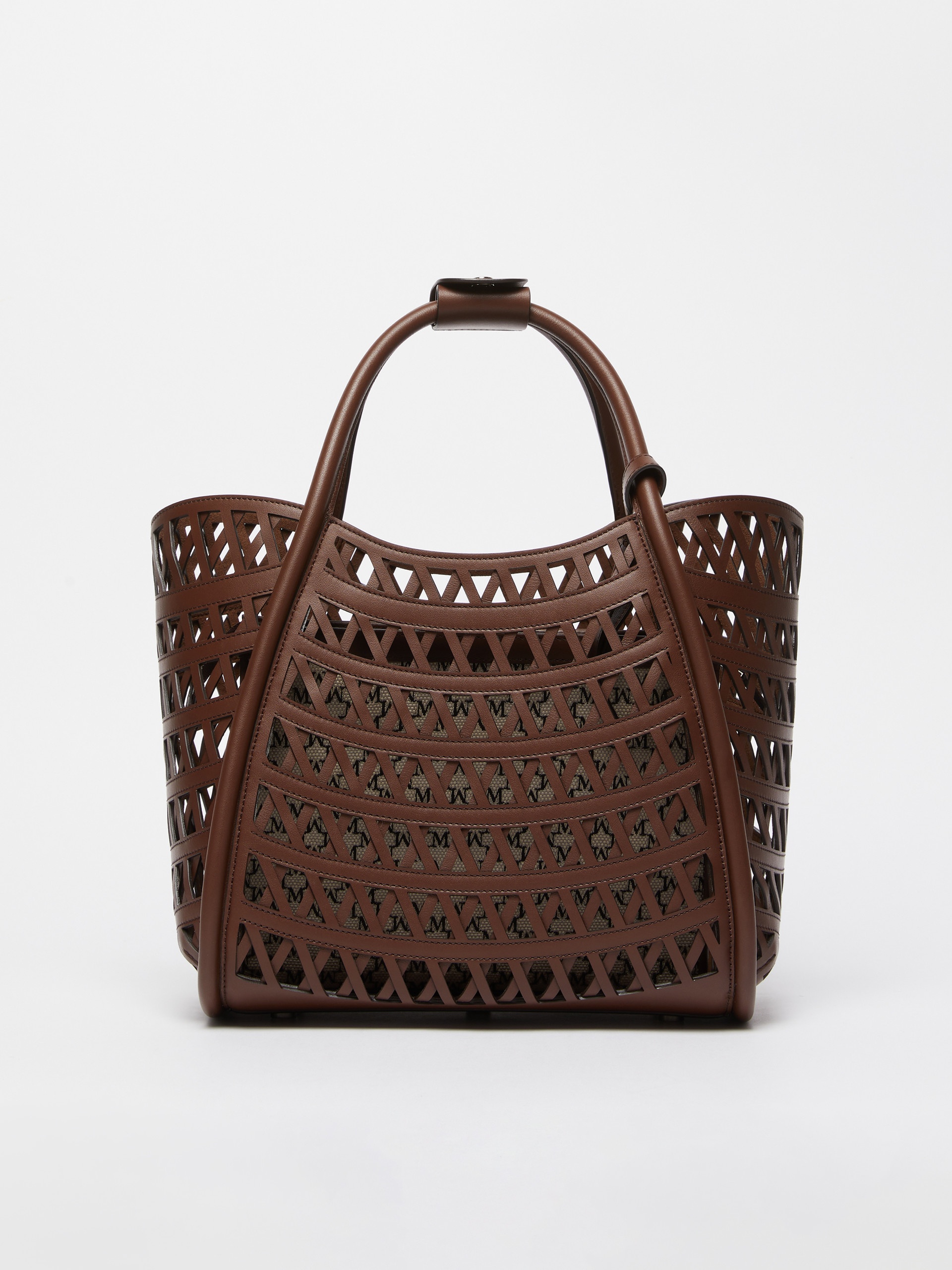 MARINESWEAVING Woven leather small Marine bag - 3