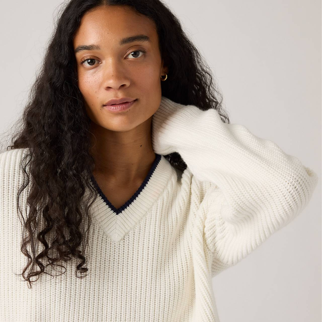 REESE V-NECK SWEATER - 5
