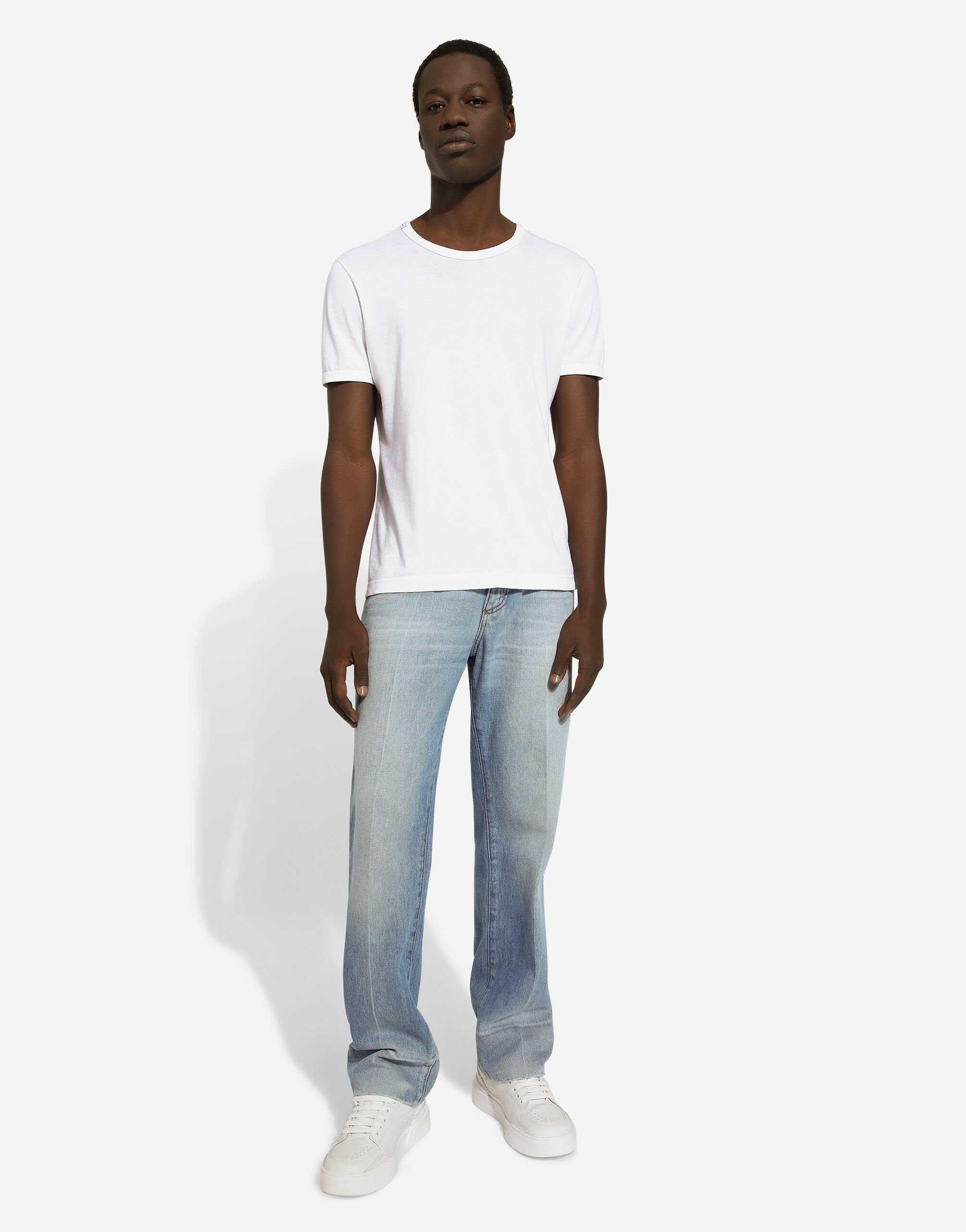 Classic blue denim jeans - 2