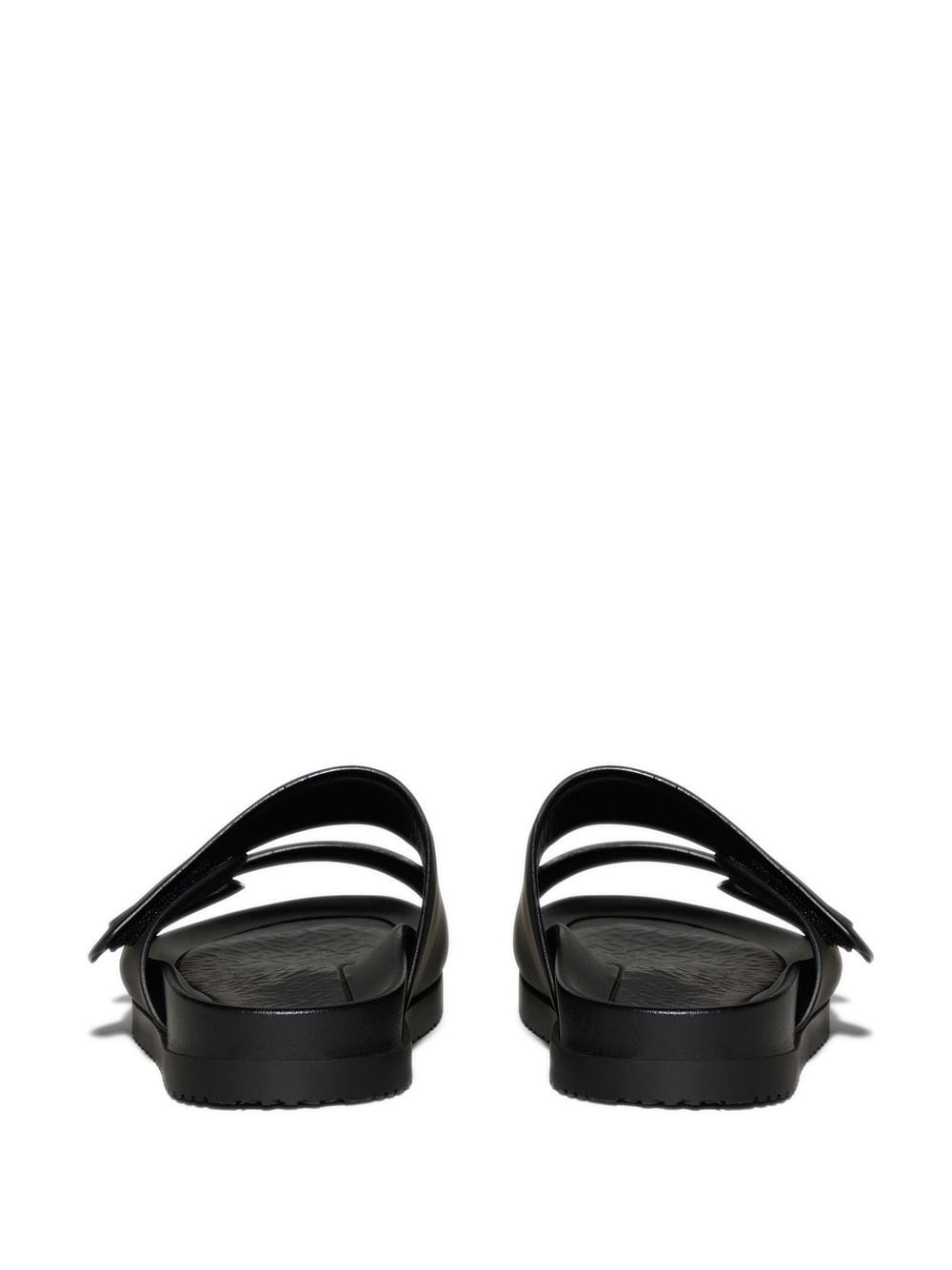 touch-strap calf-leather sandals - 3