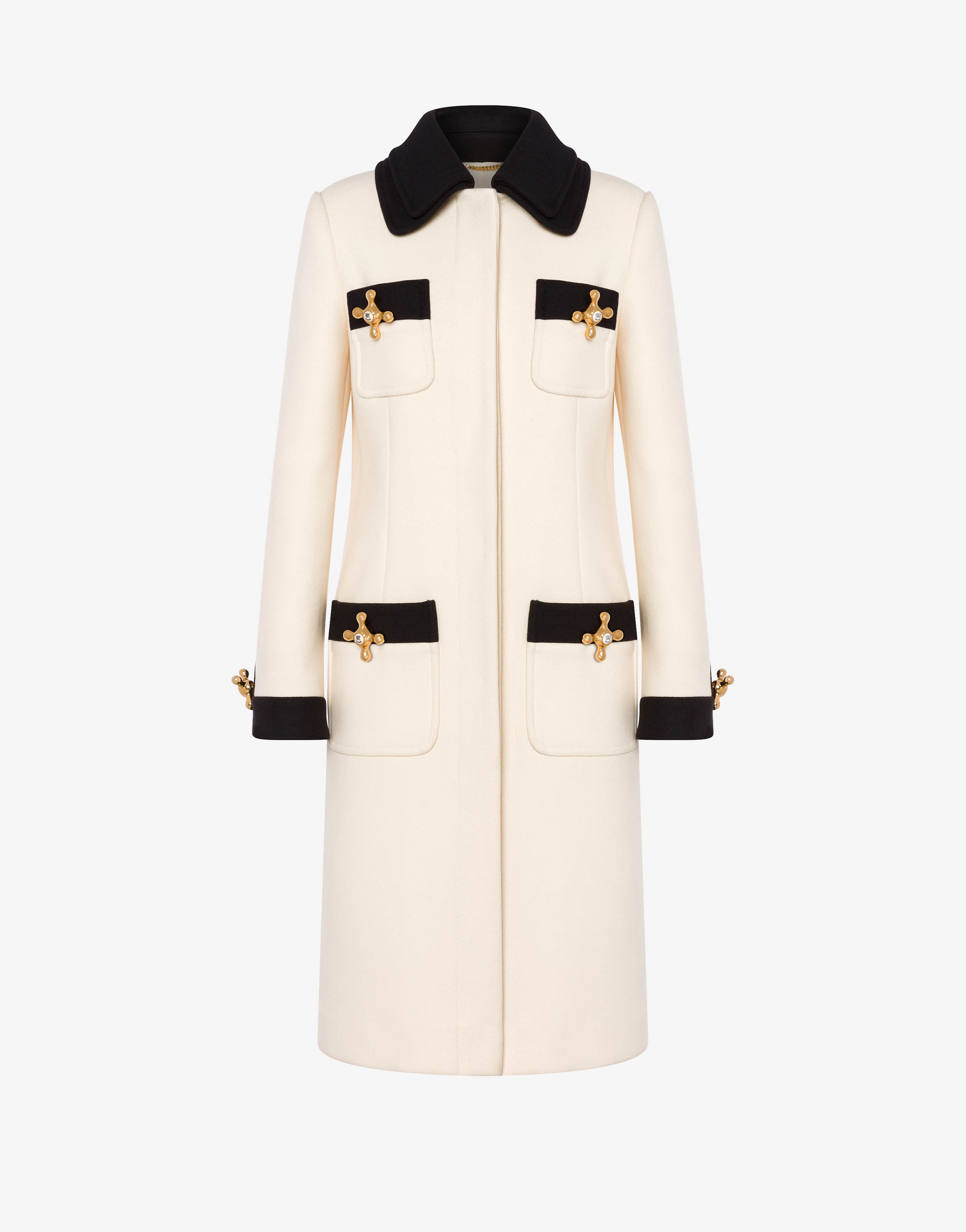 FAUCET DETAILS BAIZE COAT - 1