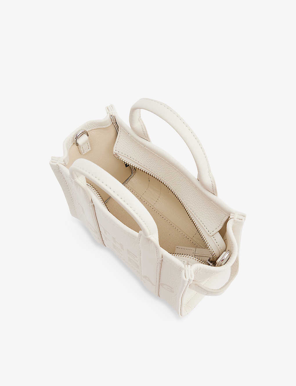 The Tote micro leather tote bag - 4