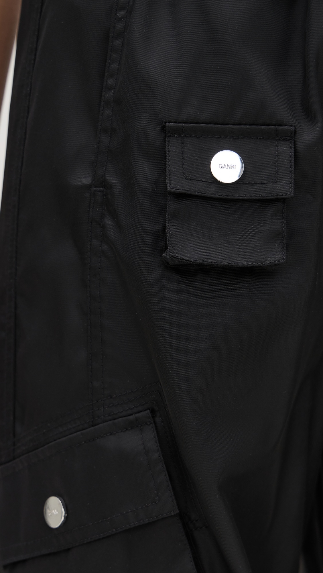 Duchesse Nylon Oversized Elasticated Pants - 5