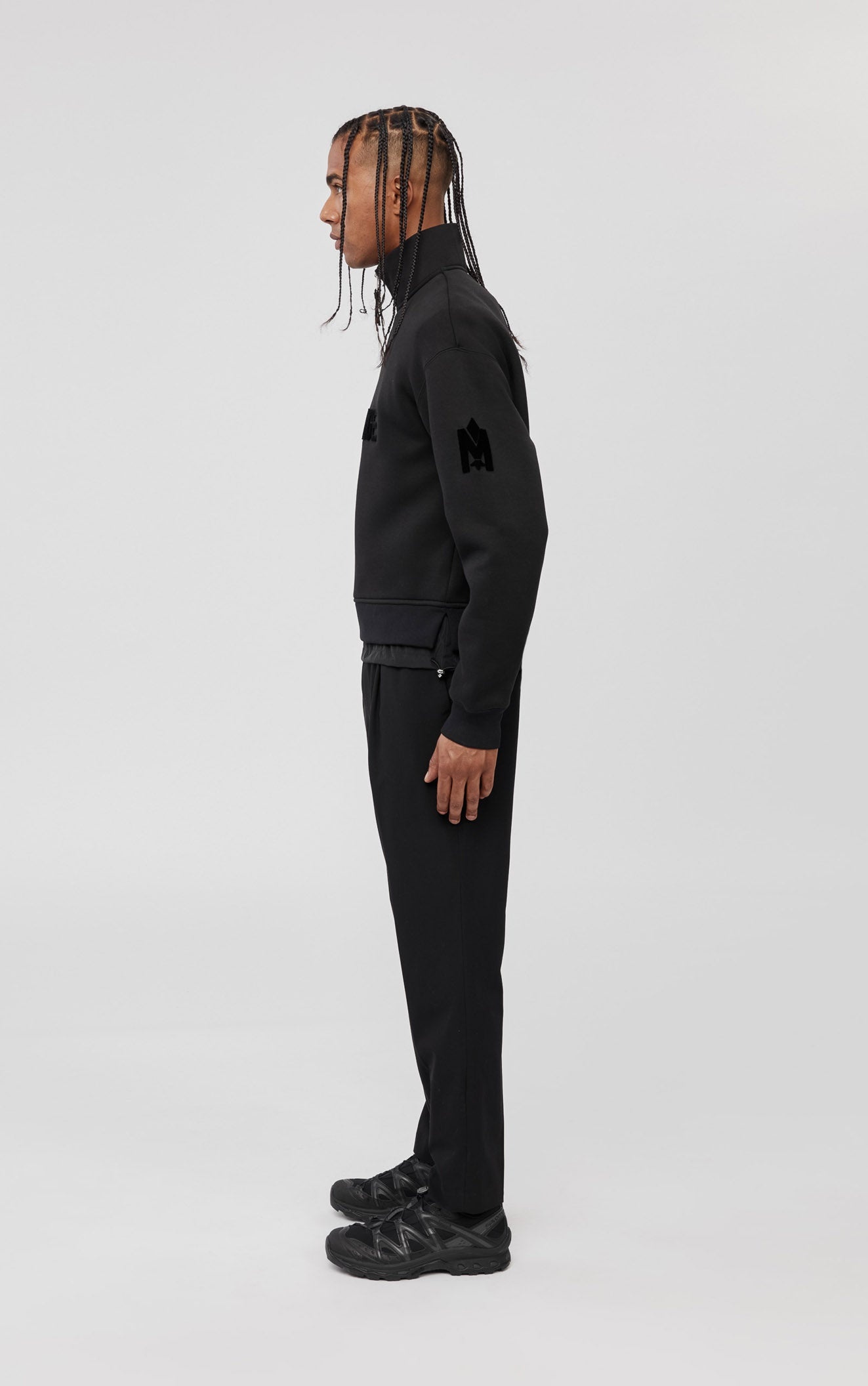 BRANDO Double-face jersey pullover - 3