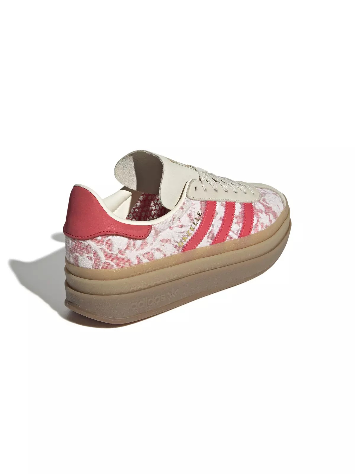 Originals Gazelle Bold X Liberty London "White/Cream White/Better Scarlet" Women's Shoe - 4