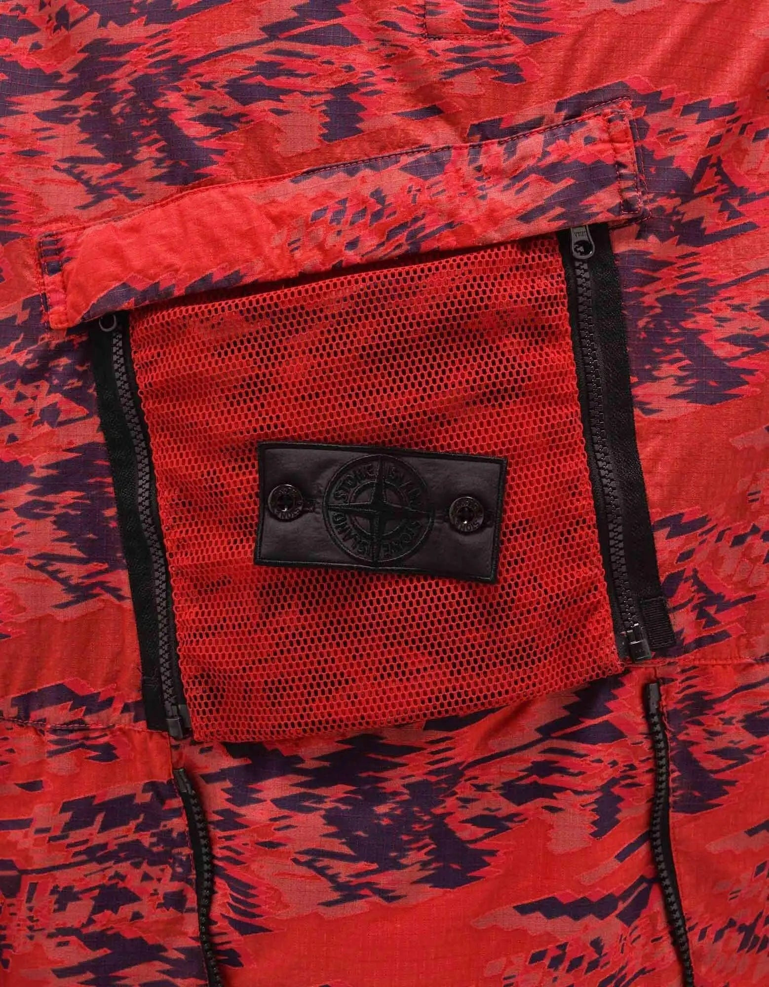 Stone Island Shadow Project Red Convert Cargo Anorak - 5