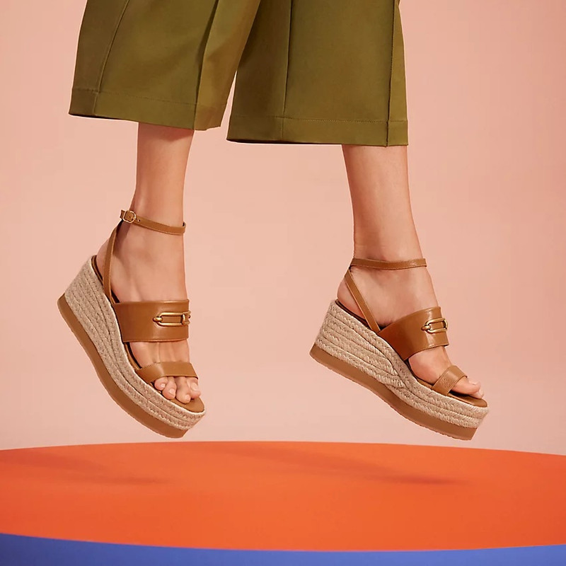 Hermès Elise espadrille outlook