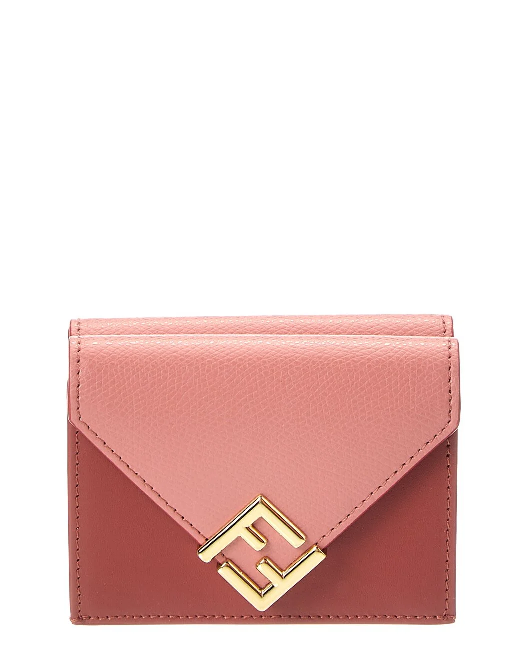FENDI FF Diamonds Leather Wallet - 1