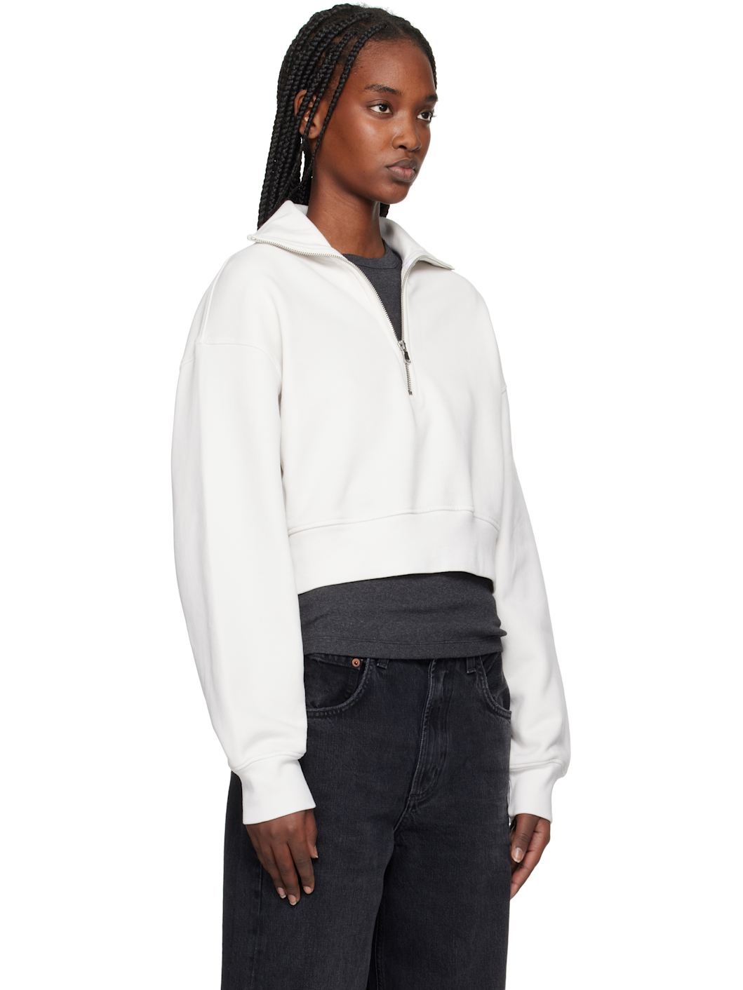 Off-White Bethan Quarter Zip Sweatshirt - 2