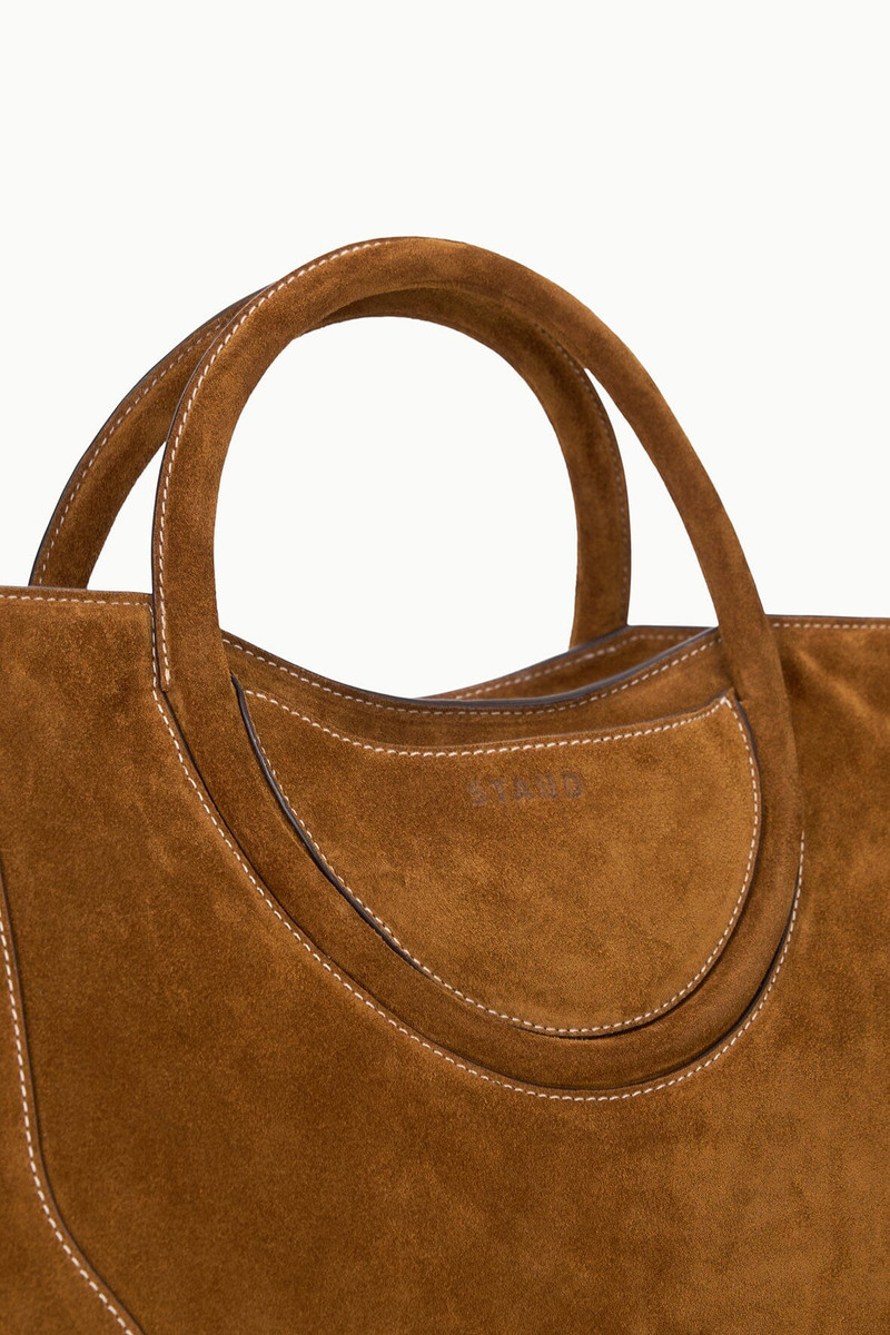 STAUD MAUDE SATCHEL TAN 5