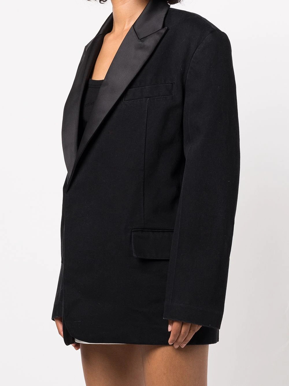 oversized tuxedo jacket - 3