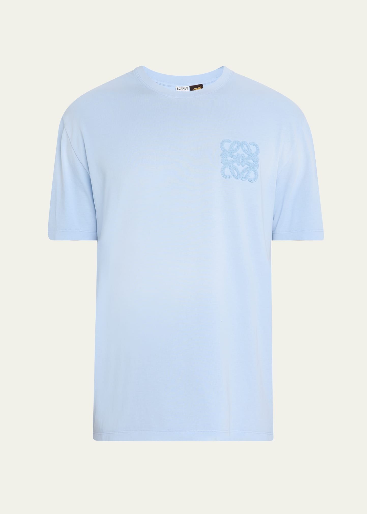 Men's Tonal Anagram Crewneck T-Shirt - 1