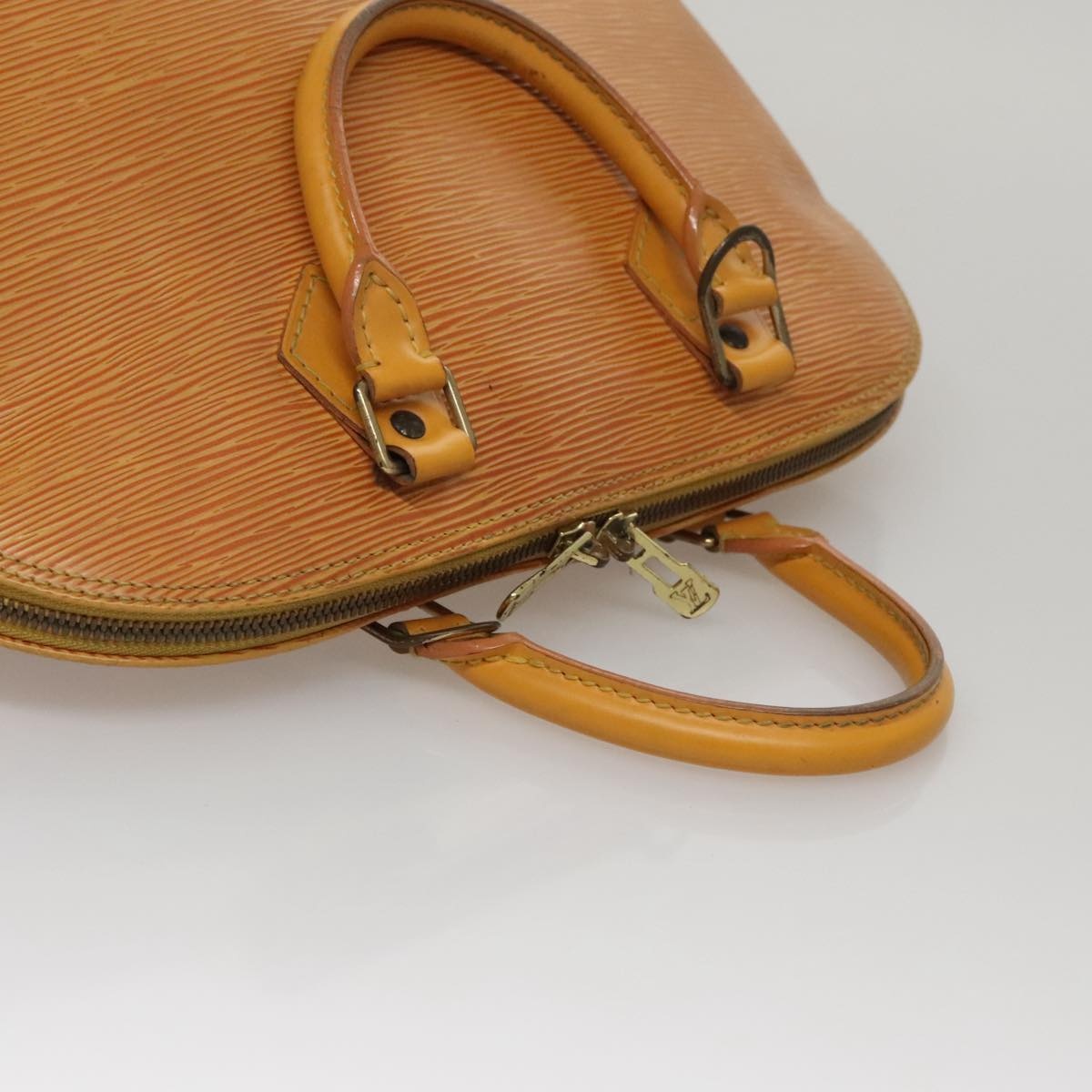 LOUIS VUITTON Epi Alma Hand Bag Yellow M52149 - 6
