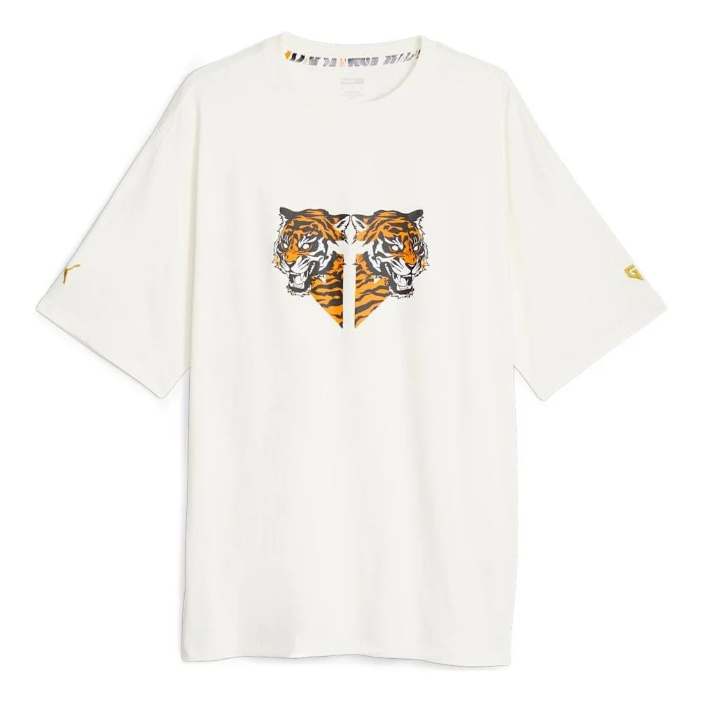 PUMA x GEN.G Logo T-shirt 'White' 621734-02 - 1