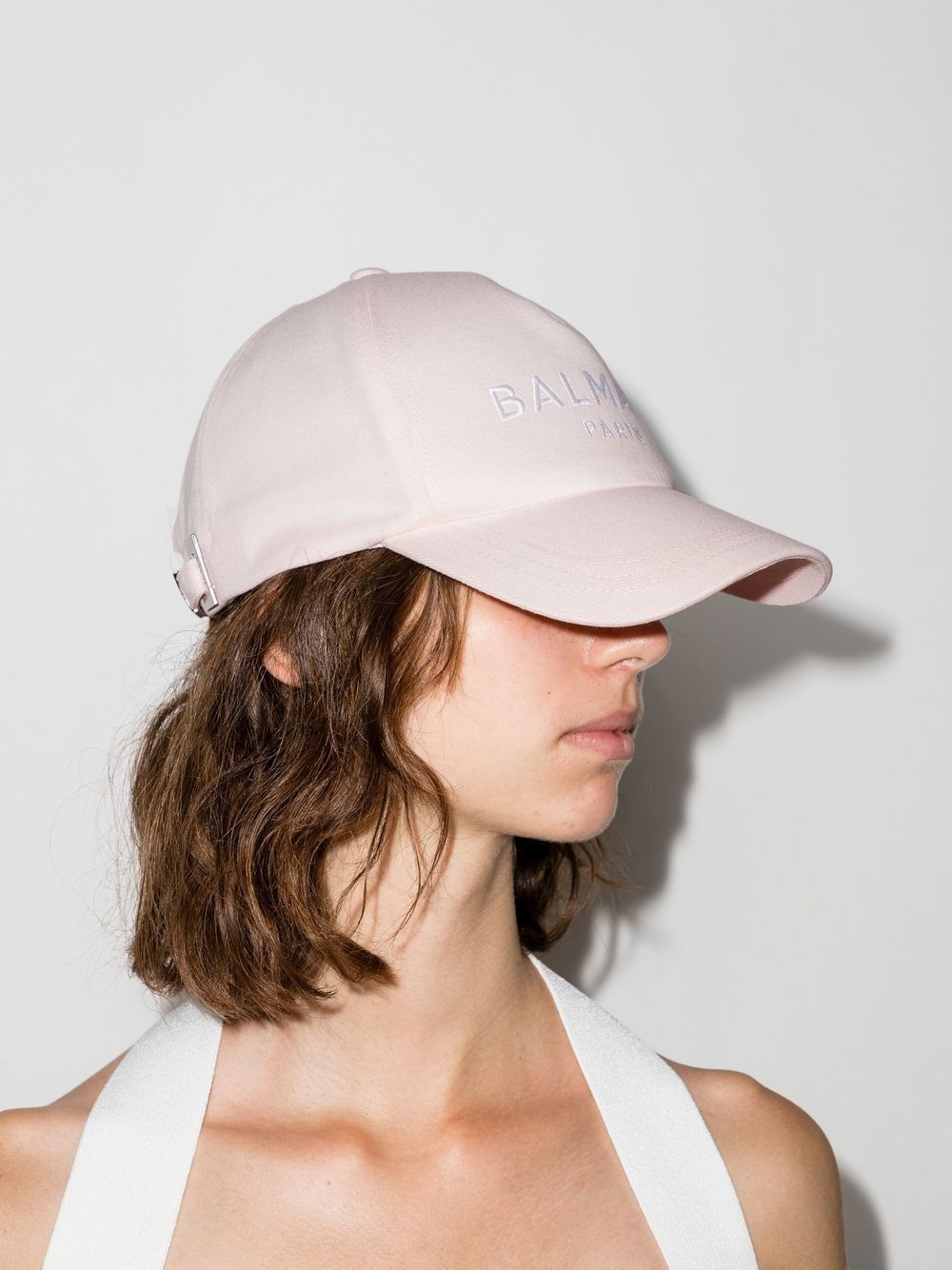 embroidered-logo baseball cap - 2