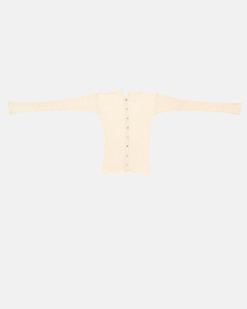 Tav Cardigan - Cotton Hemp Rib 1
