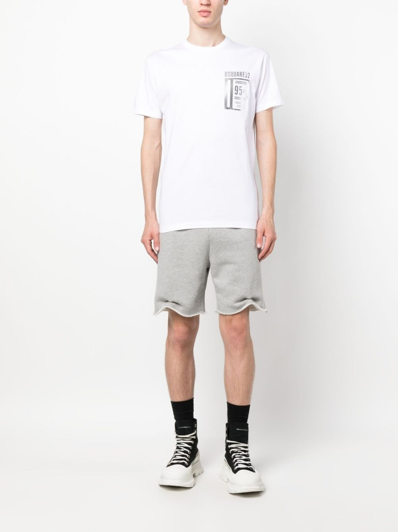 DSQUARED2 logo-print cotton T-shirt outlook