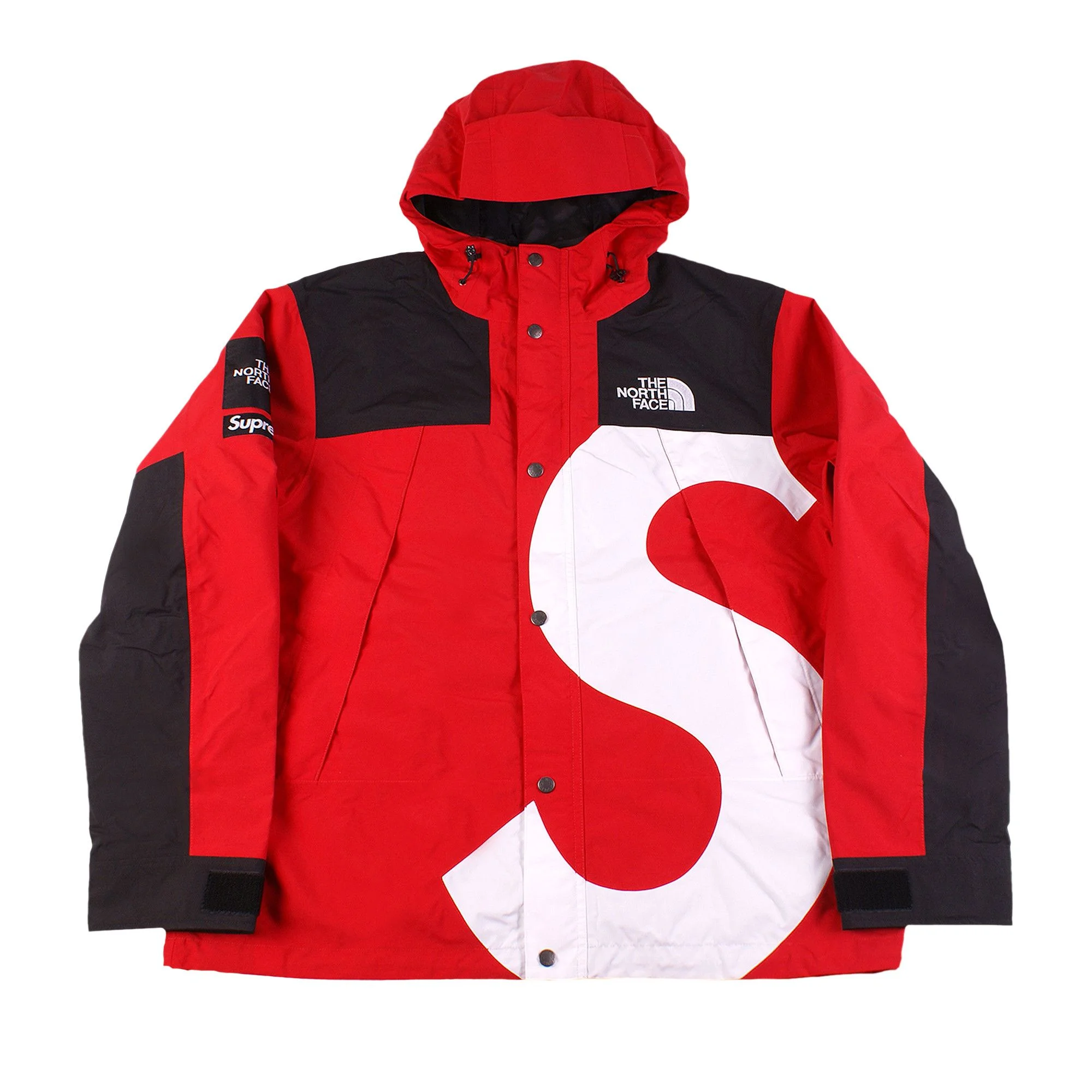 Supreme x The North Face S Logo Mountain Jacket 'Red' - 1