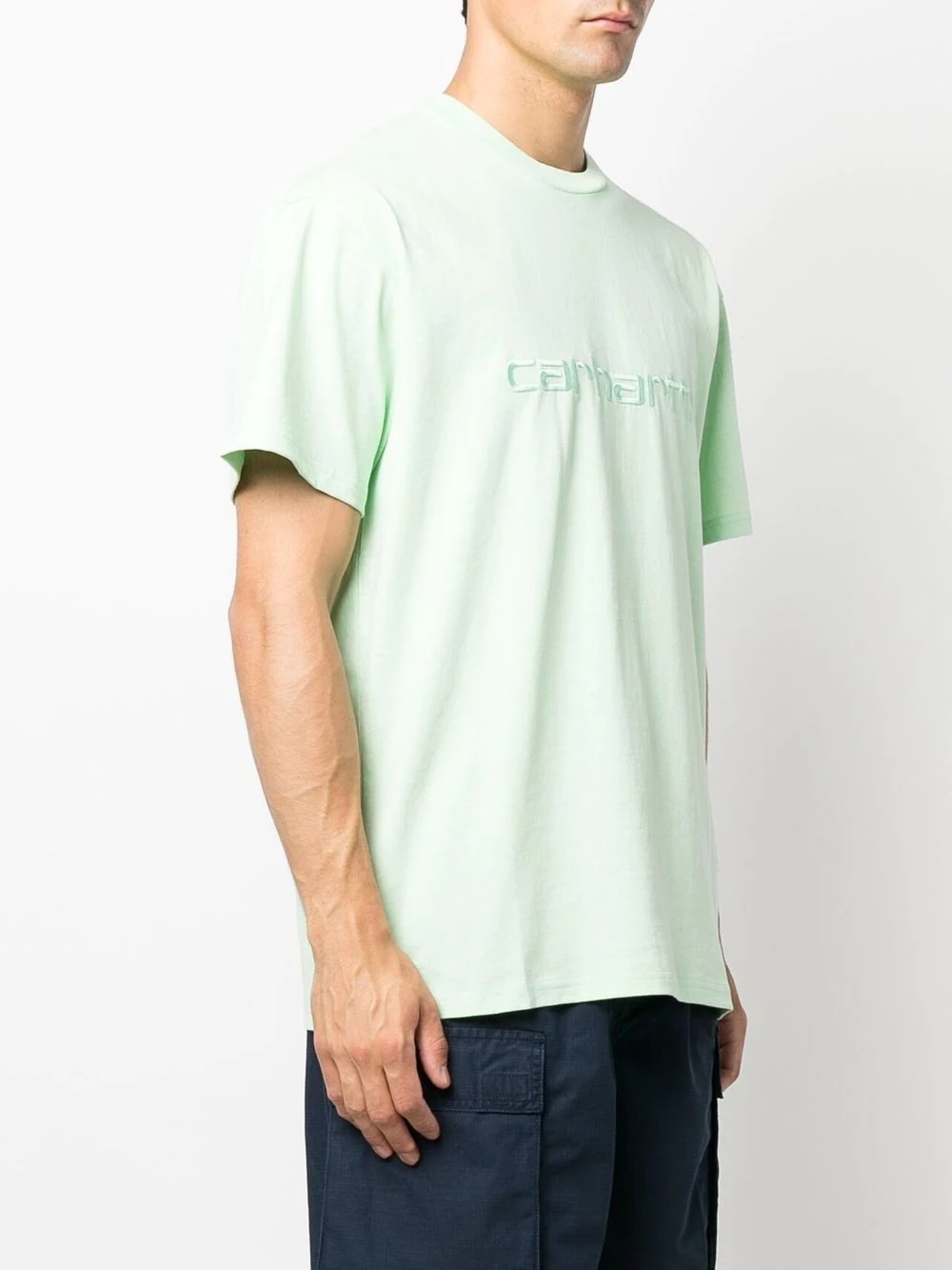 Duster logo-embroidered T-shirt - 6