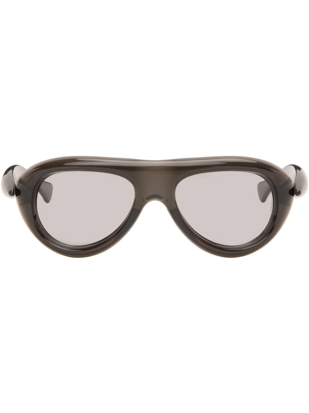 Gray Sardine Aviator Sunglasses - 1