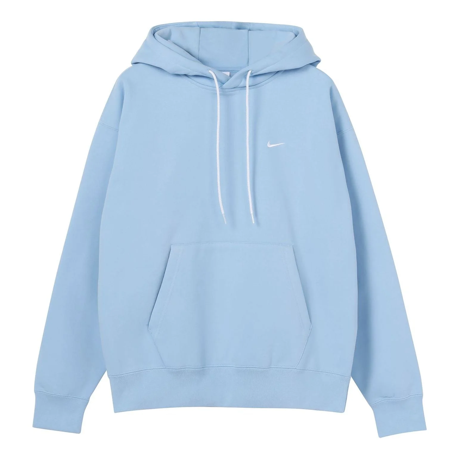 Men's Nike Logo Embroidered Solid Color Fleece Lined Blue DA0316-436 - 1