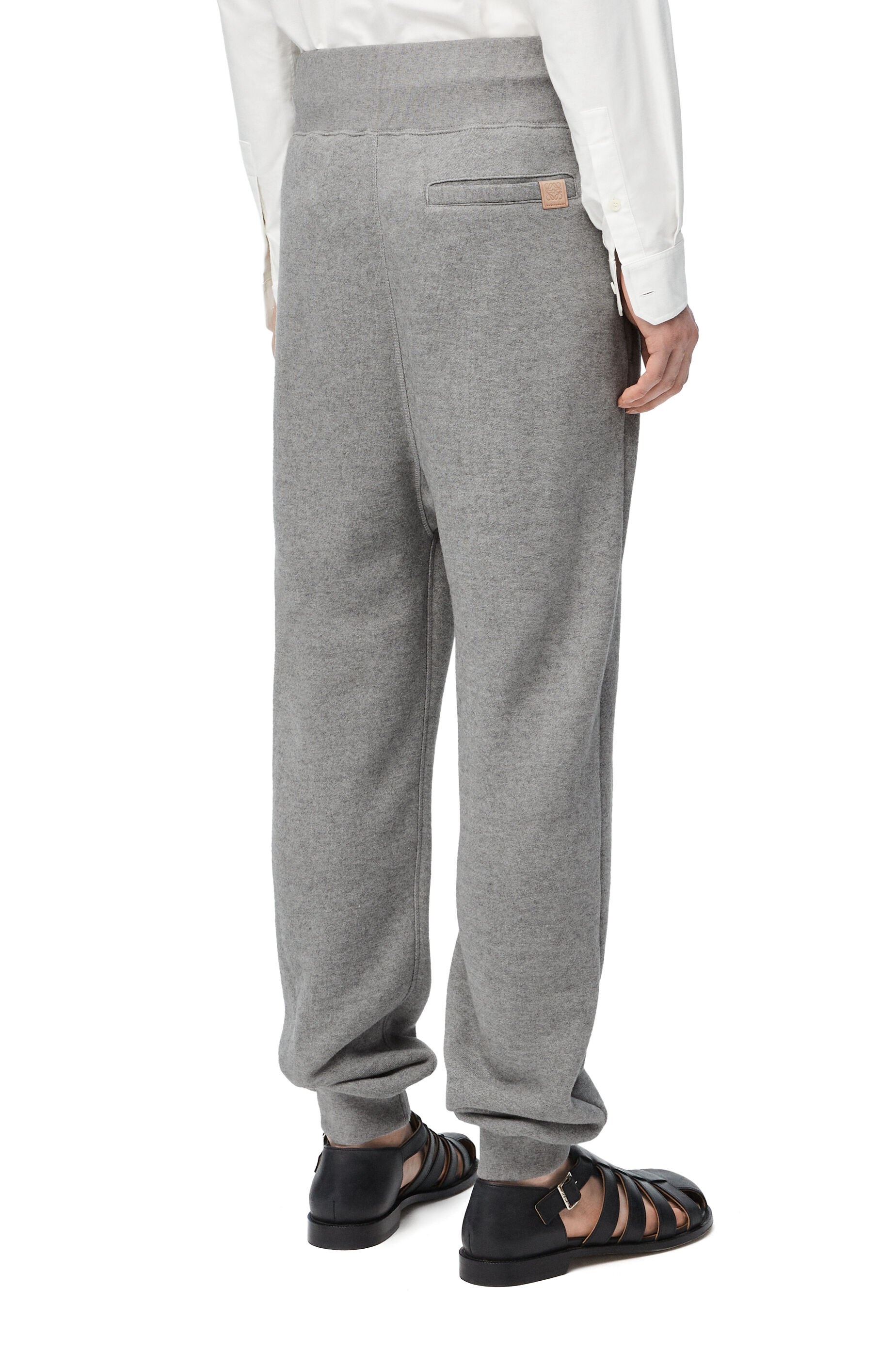 Sweatpants in cotton and cashmere - 4