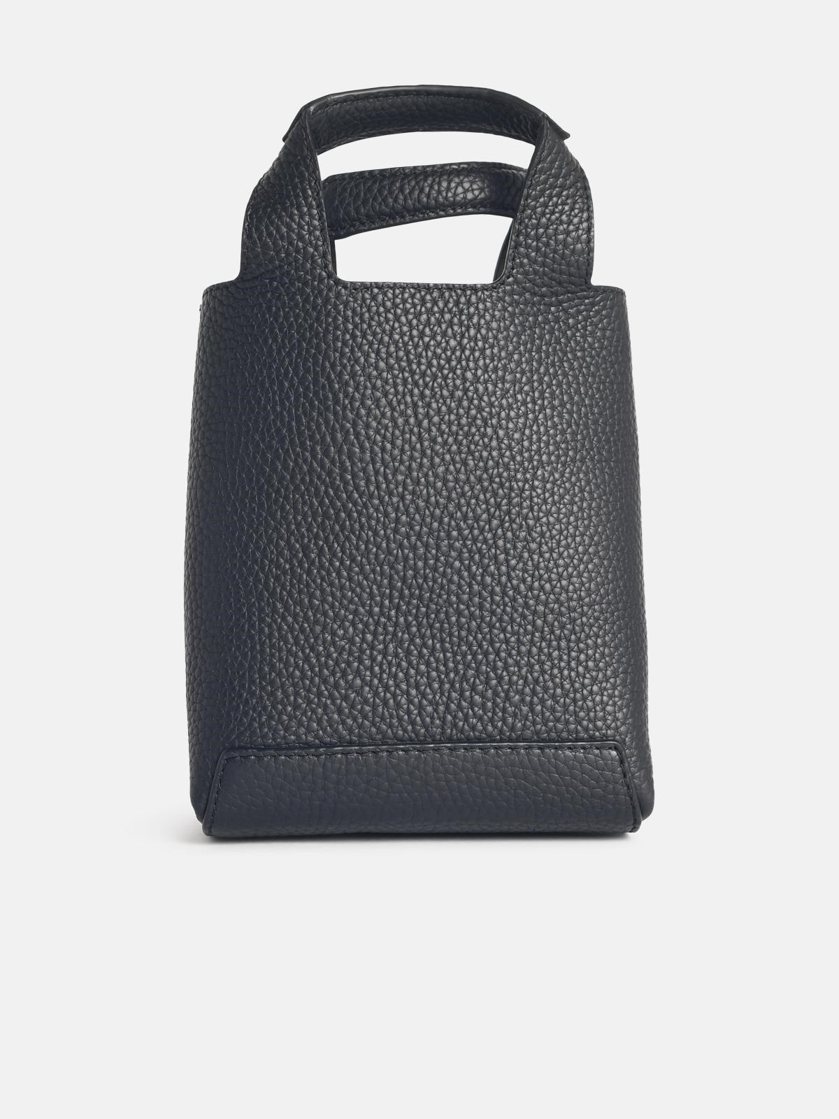 BLACK LEATHER BAG - 3