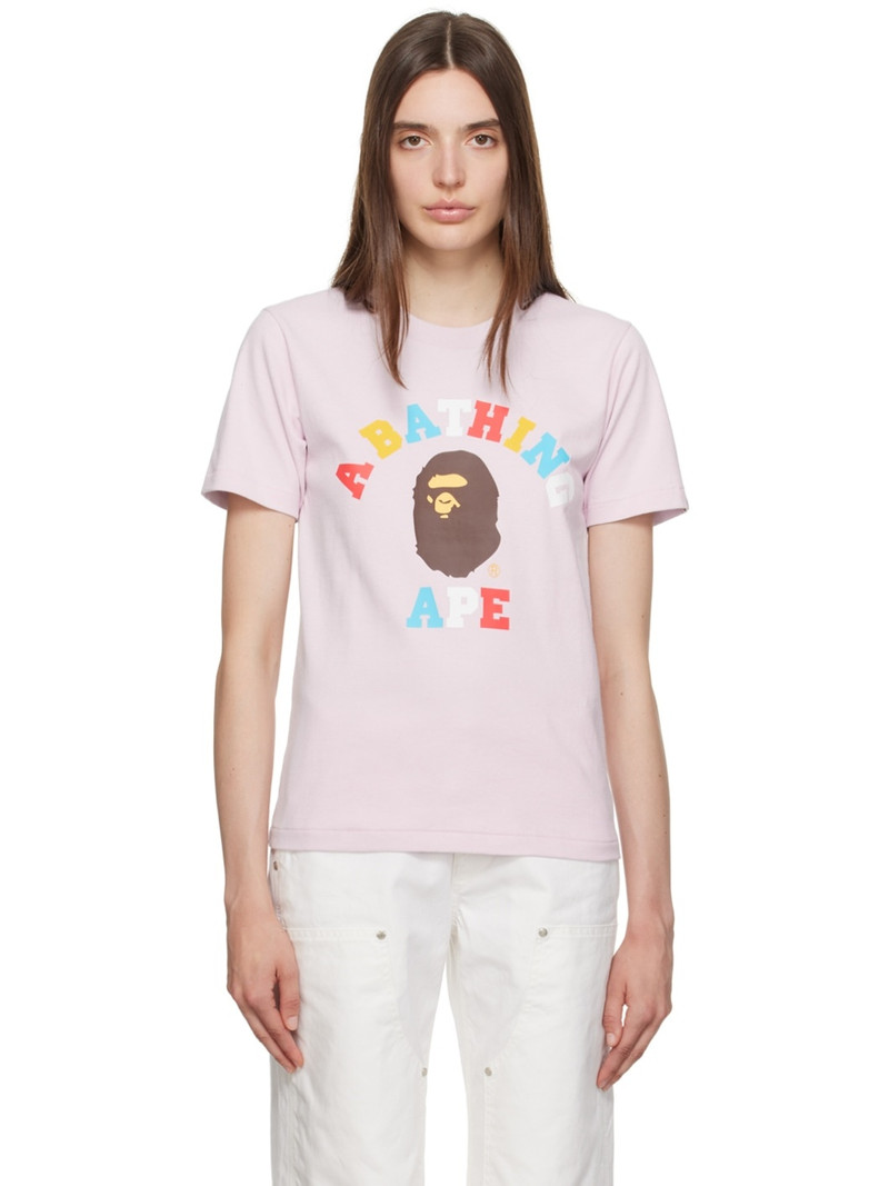 Pink Colors College T-Shirt 1