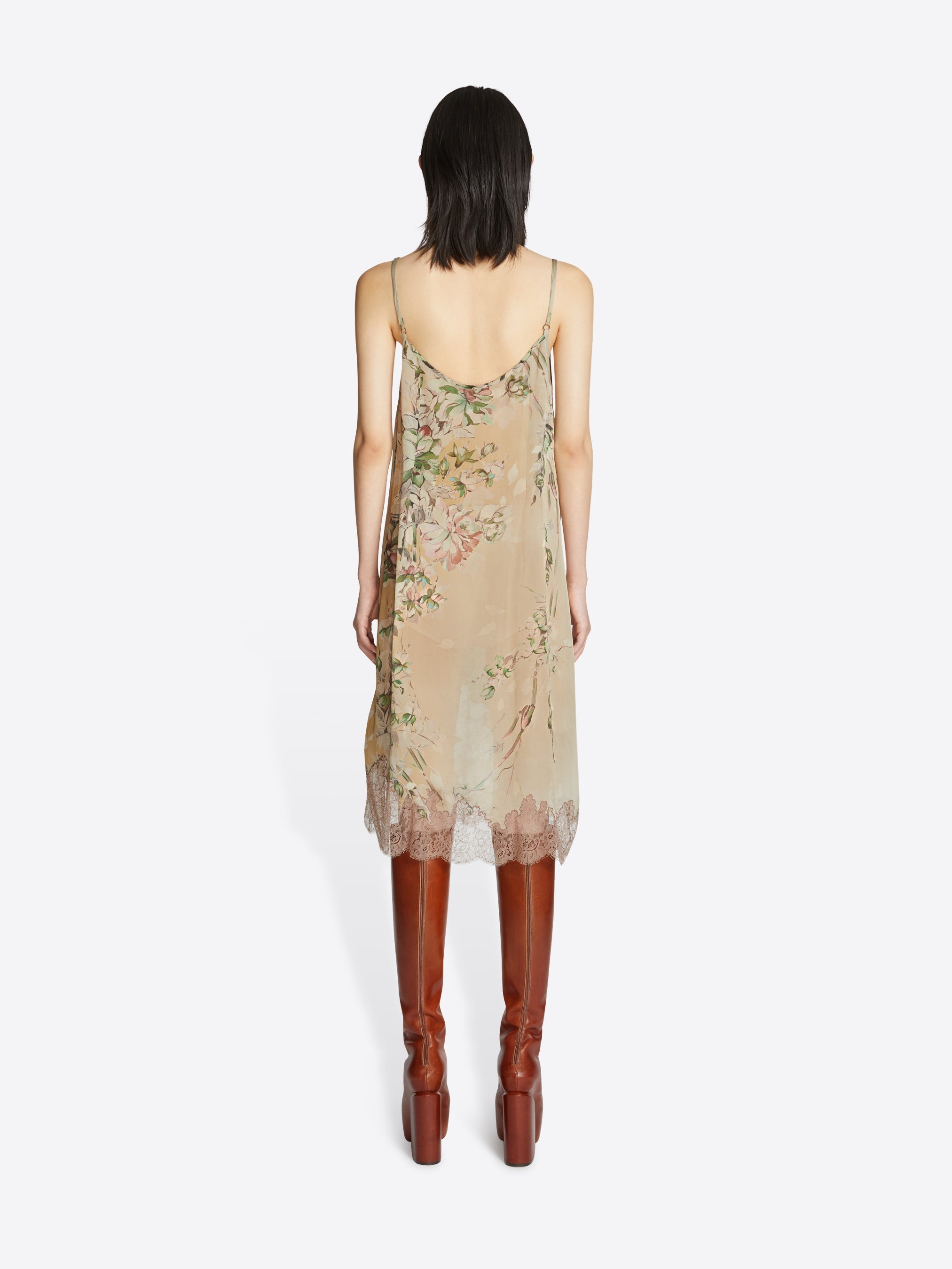 SILK SLIP DRESS - 4