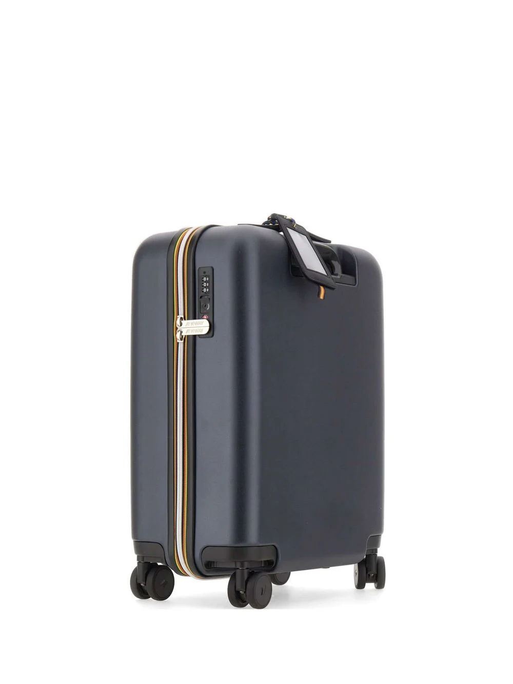 logo pattern luggage - 1