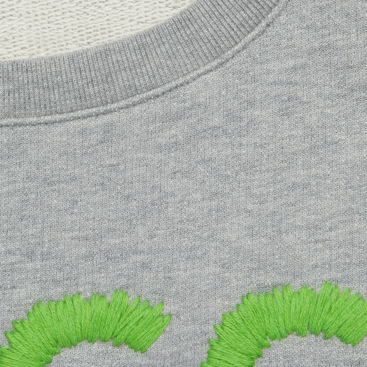 Cotton jersey cropped sweatshirt - 4