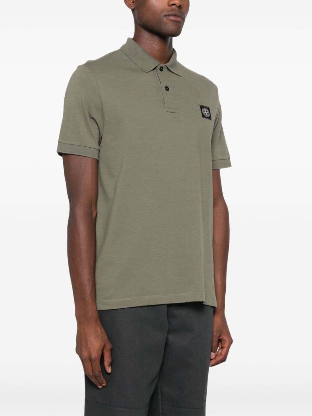 compass-motif polo shirt - 3