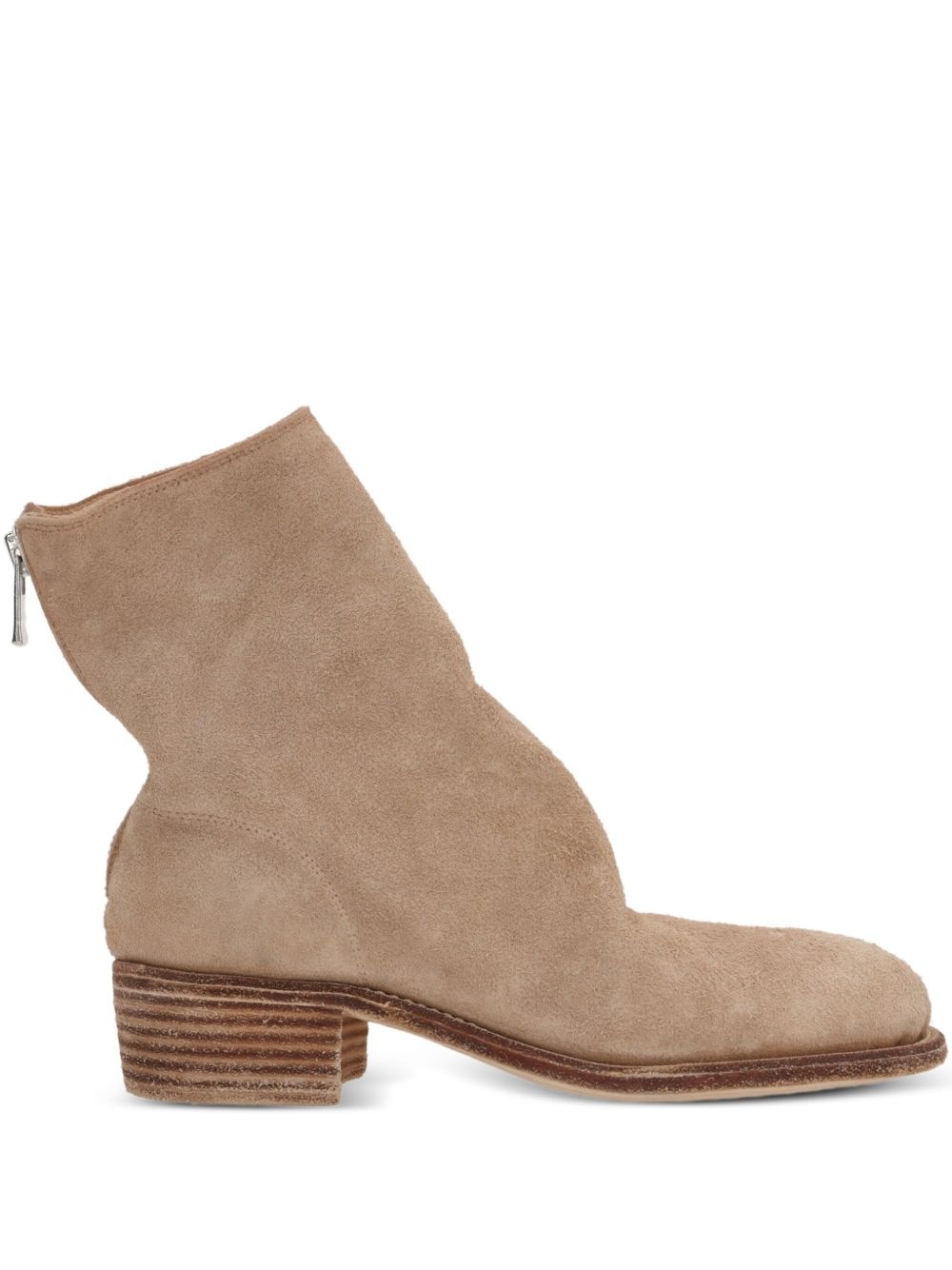 suede ankle boots - 1
