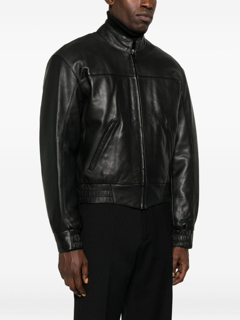 zip-front elasticated-cuff jacket 3