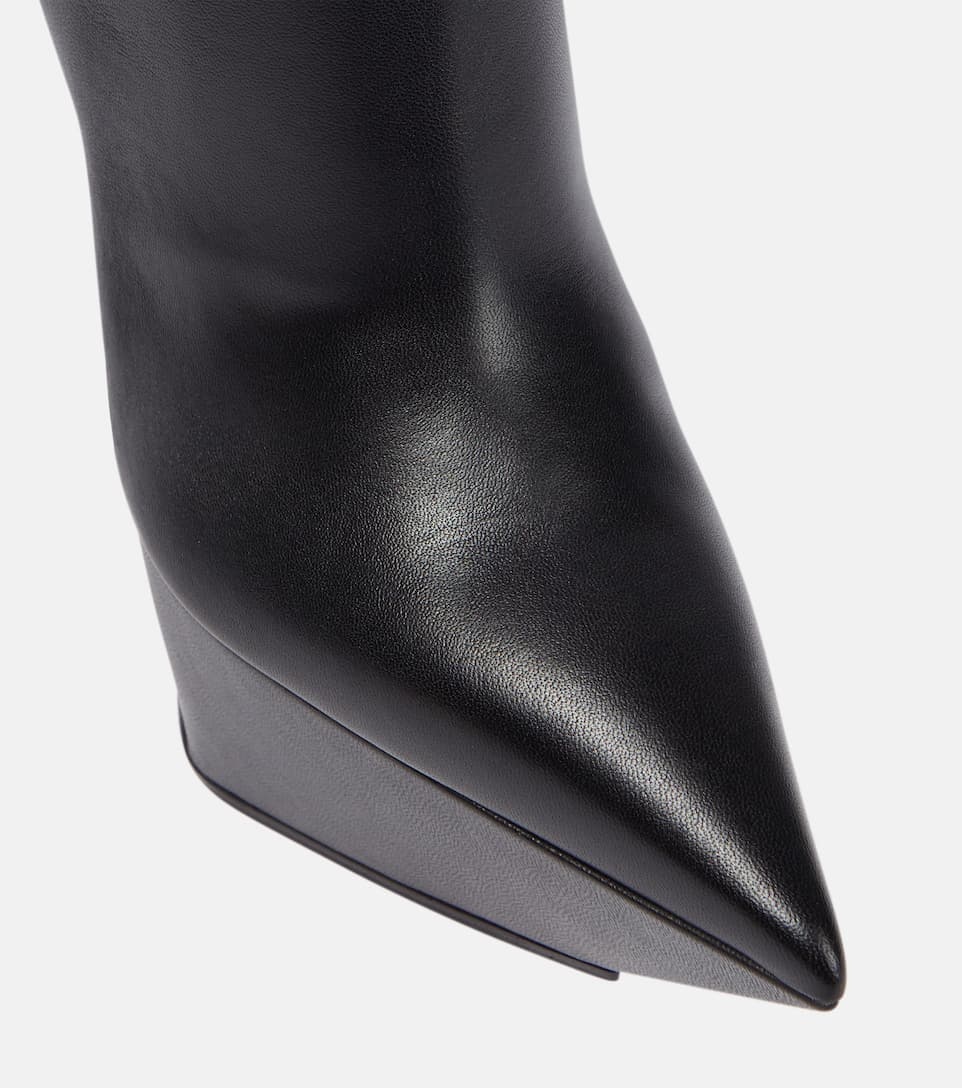 Yigit leather platform ankle boots - 6