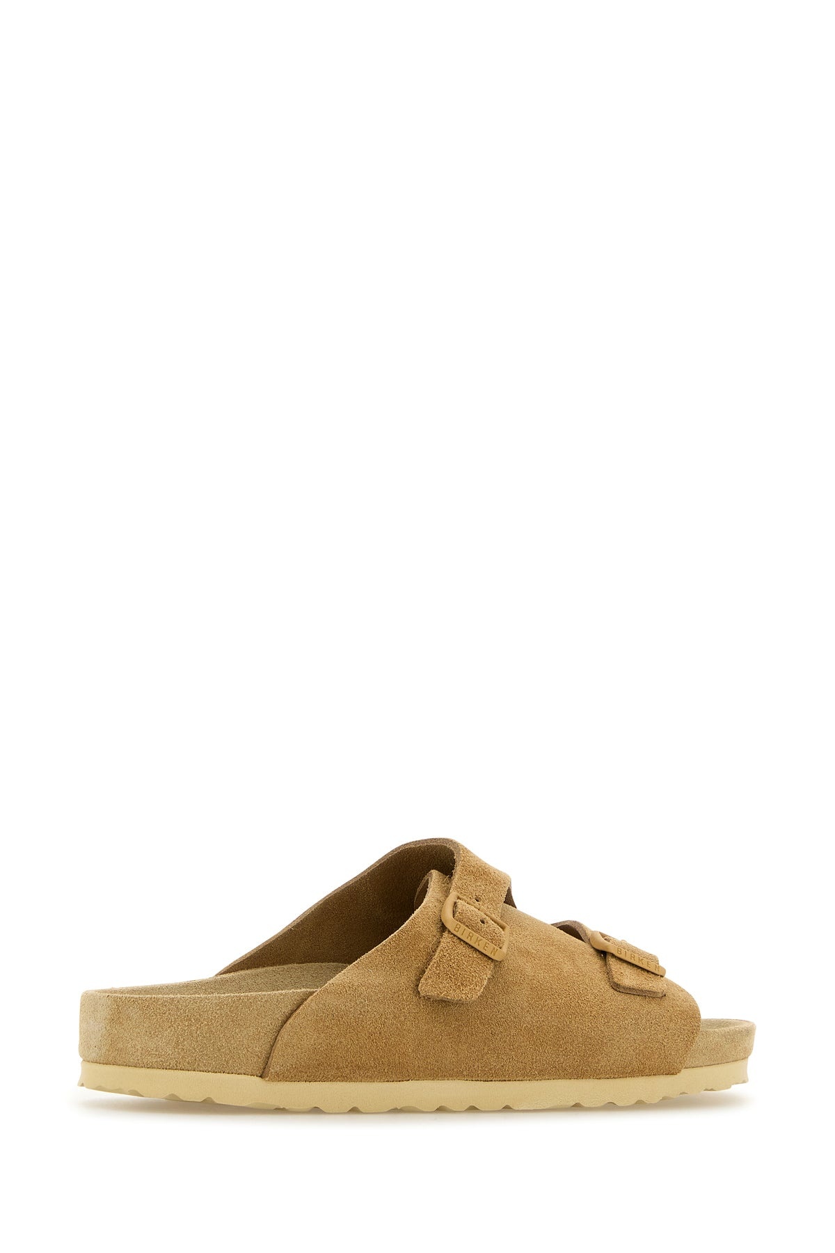 Beige suede Zürich slippers - 3