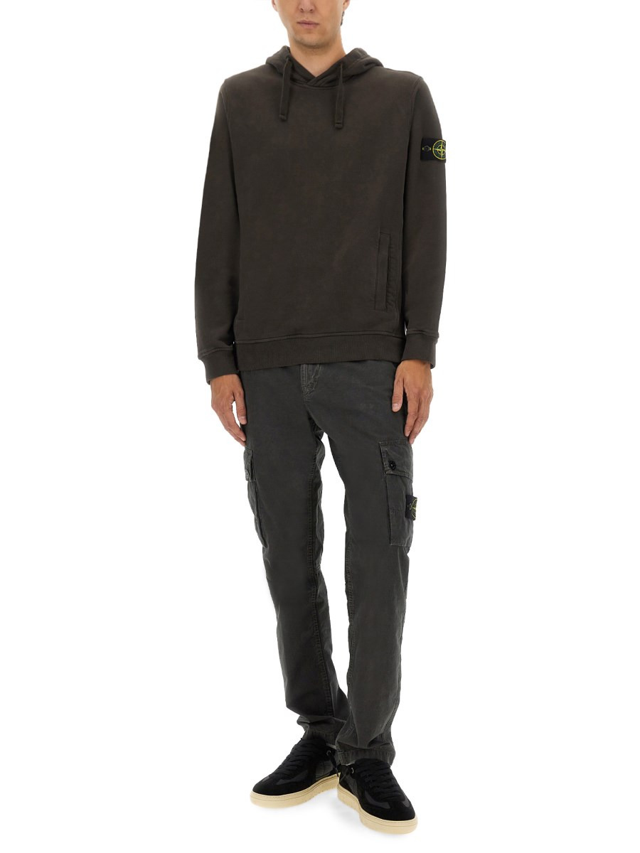 FELPA IN COTONE E PILE - 2