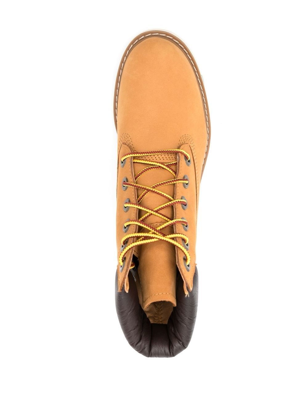 Lucia lace-up suede boots - 4