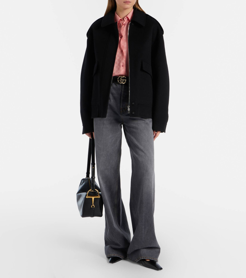 GUCCI Wool bomber jacket outlook