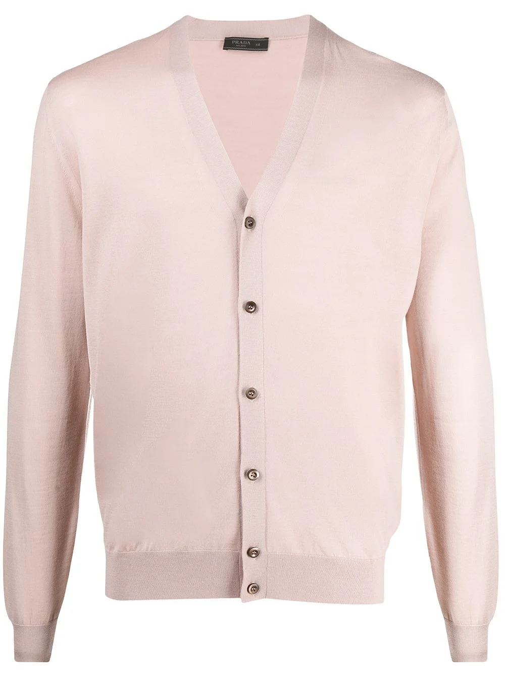 buttoned wool cardigan - 1