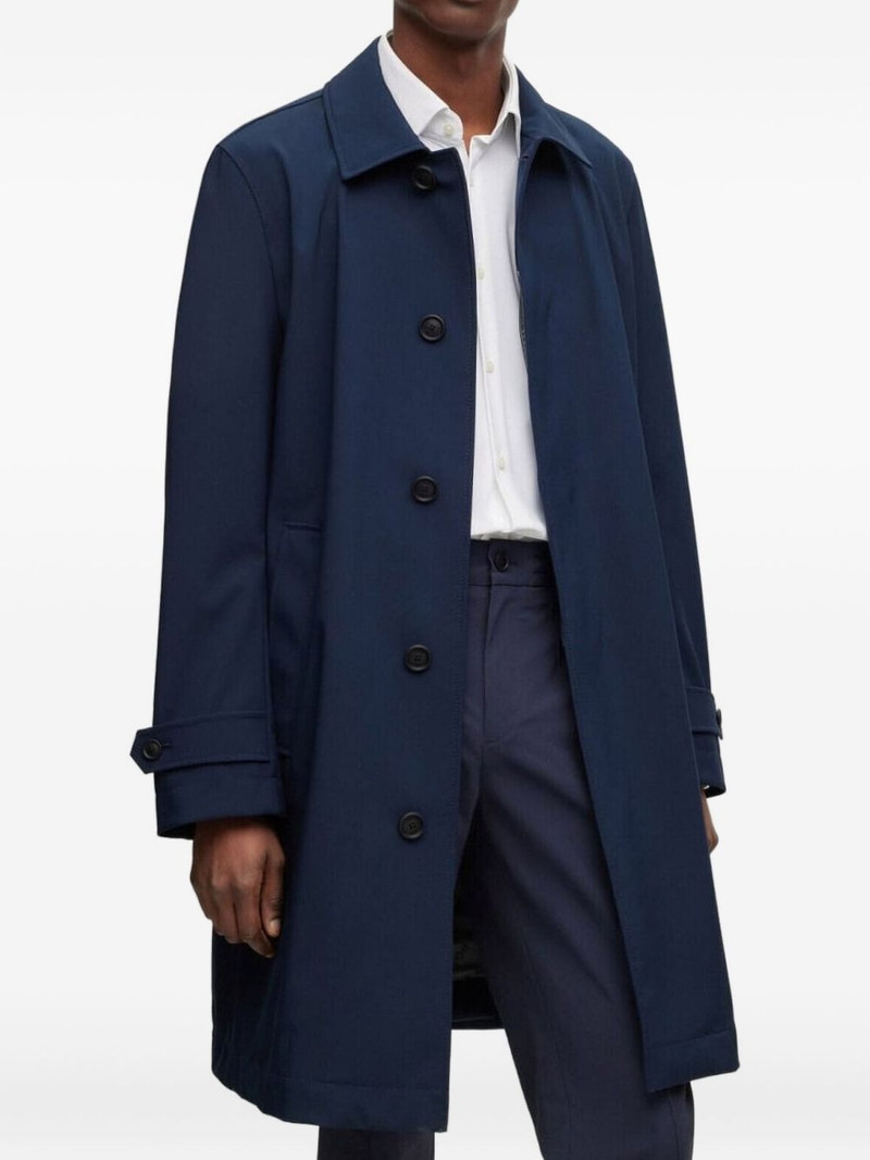 BOSS button-up trenchcoat outlook