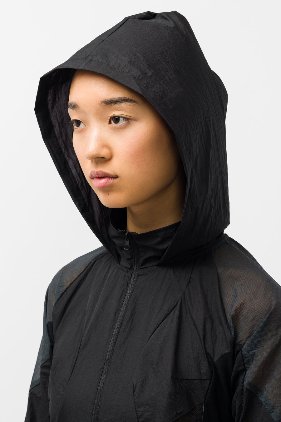 Packable Windbreaker in Black - 4